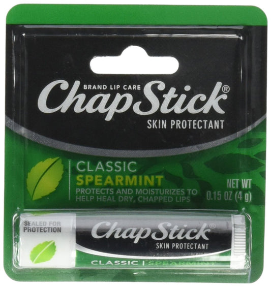 ChapStick Skin Protectant, Classic Spearmint 0.15 oz