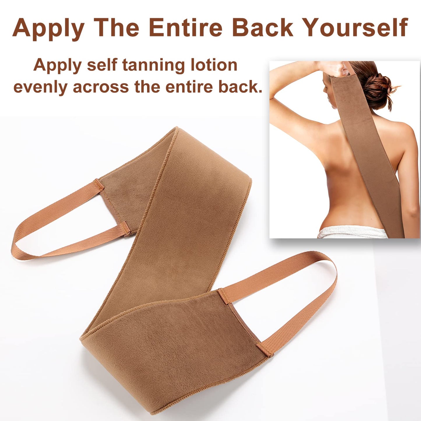 Back Lotion Applicators, Apply Lotion To Back Easily, Back Buddy Lotion Applicator For Back Self Applicator, Work With Self Tanning Mitt, MOSSOM