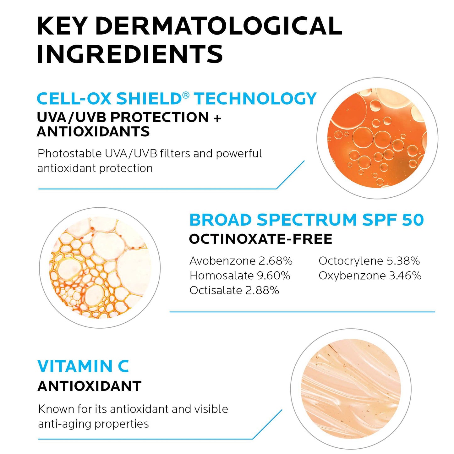 La Roche-Posay Anthelios AOX Daily Antioxidant Serum with SPF, Face Moisturizer with Sunscreen and Vitamin C & E, Oil Free Face Sunscreen Beauty and Personal Care La Roche-Posay