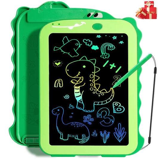 Teriph LCD Writing Tablet for Kids, Colorful Toddlers Toys Drawing Board, Educational Kid Toys, Doodle Pad Dinosaur Toys for 2 3 4 5 6 7 8 Year Old…