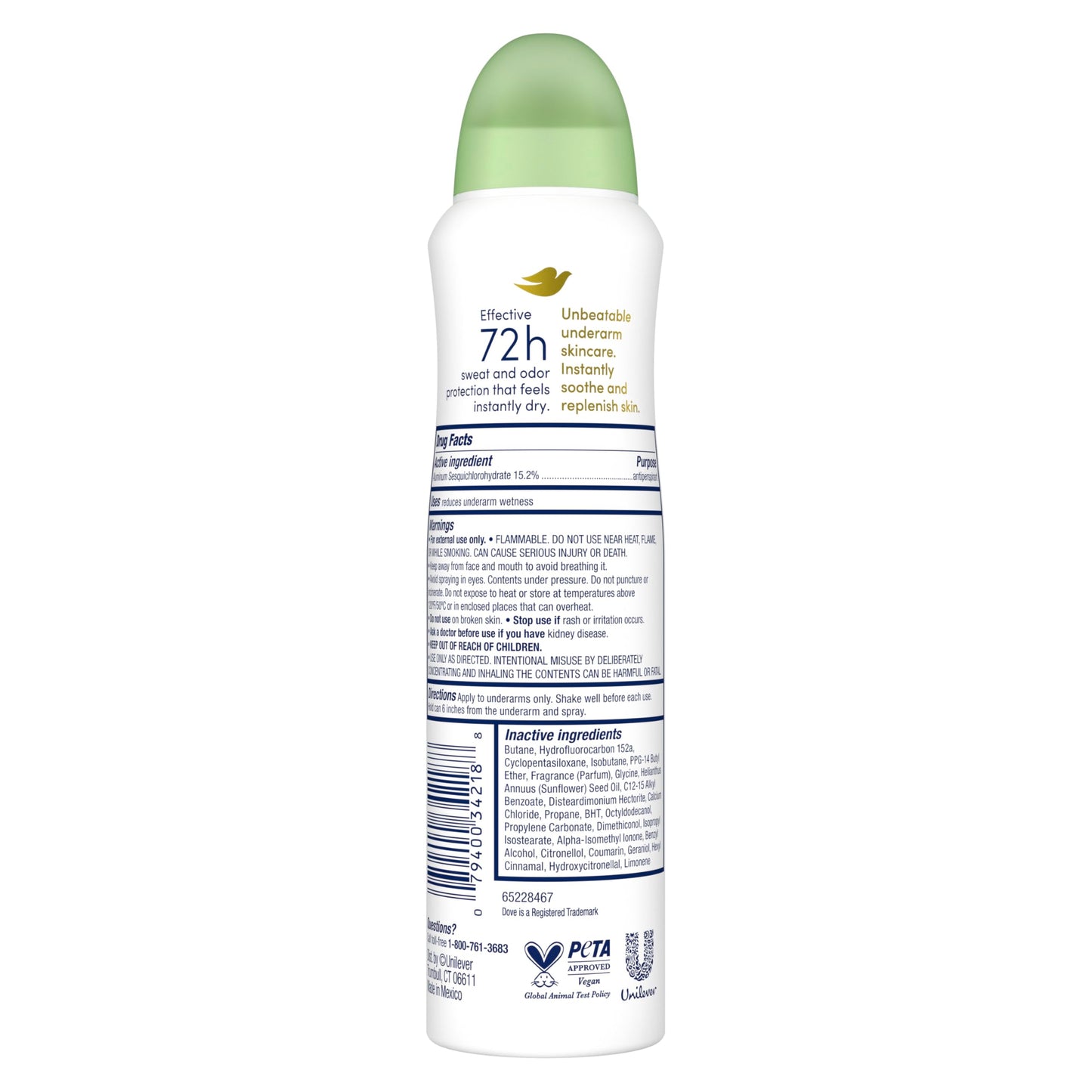 Dove Advanced Care Antiperspirant Deodorant Dry Spray Cool Essentials for helping your skin barrier repair after shaving With Pro Ceramide Technology Beauty and Personal Care Dove