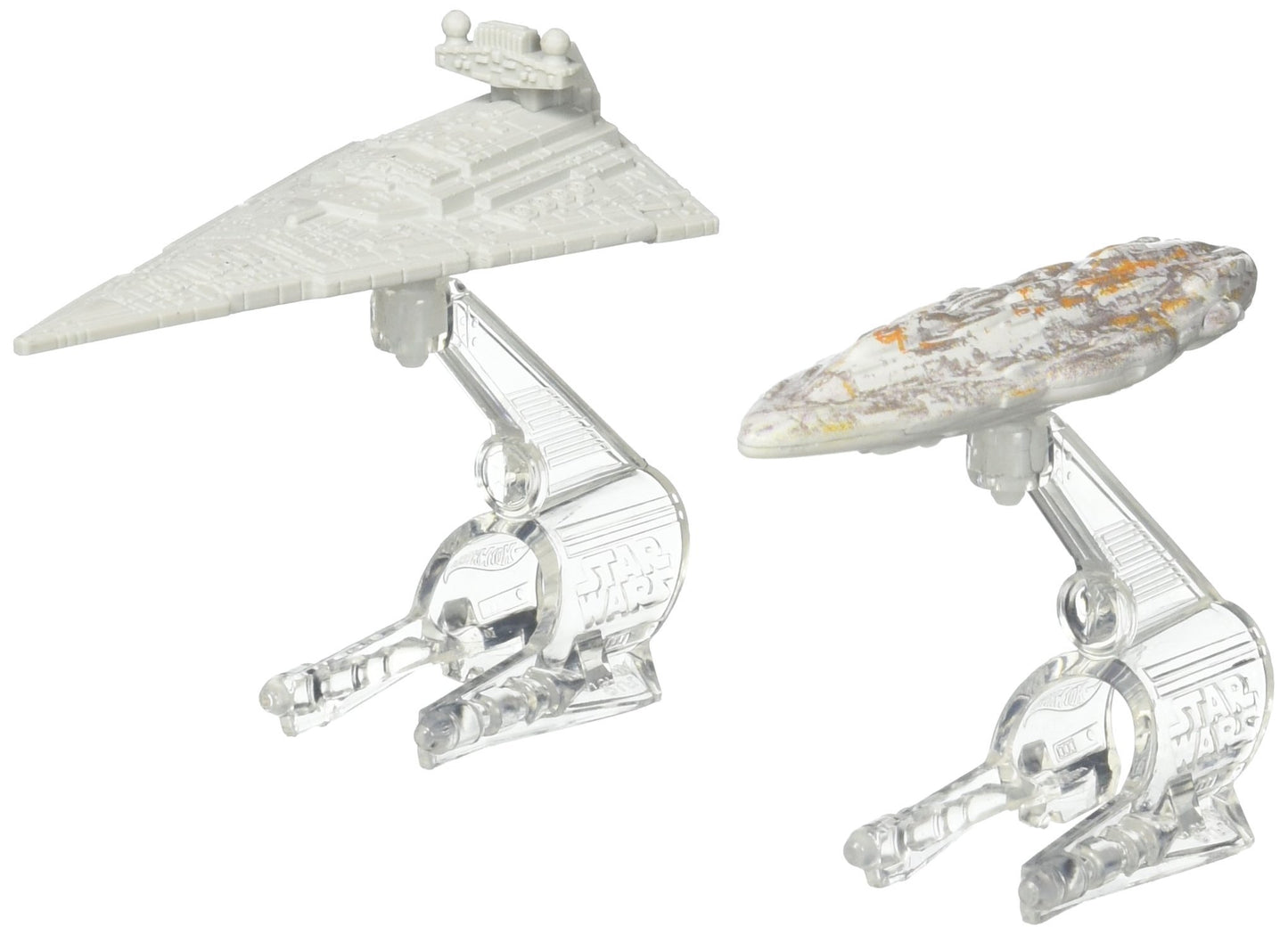 Hot Wheels Star Wars Starship Star Destroyer vs. Mon Calamari Cruiser Vehicle 2-Pack