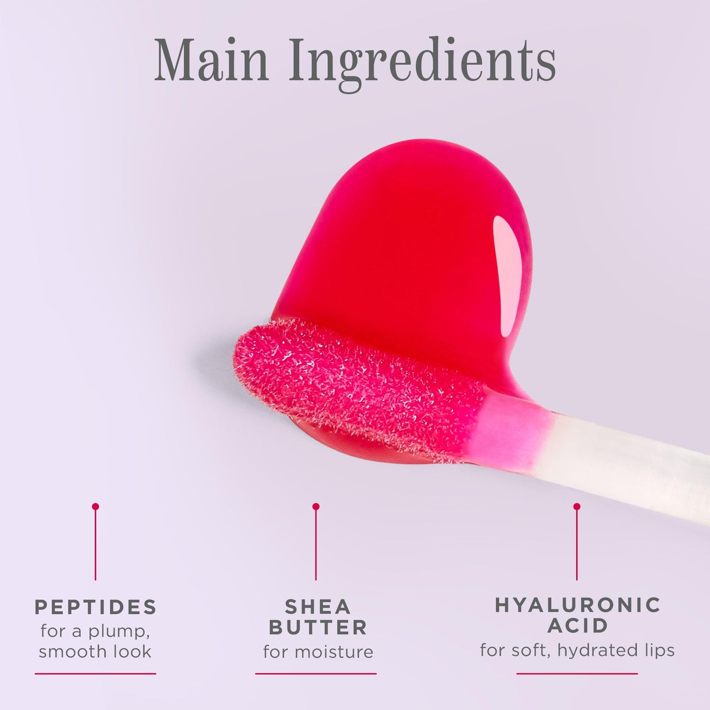 Cote Beauty's Peptide Lip Shine in Lola, Ultra Hydrating & Long-Lasting Coral Plumping Lip Gloss for Women with Hyaluronic Acid, Shea Butter & Jojoba