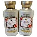 Bath & Body Works Peach Blossom & Nectar Body Lotion 2-Pack - Sweet Peach Floral Daily Moisturizer