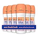 Dry Idea Fresh Linen Scent Roll On Deodorant & Antiperspirant for Women - Gentle on Sensitive Skin, 2X Longer Sweat Protection, 72Hr Sweat & Odor