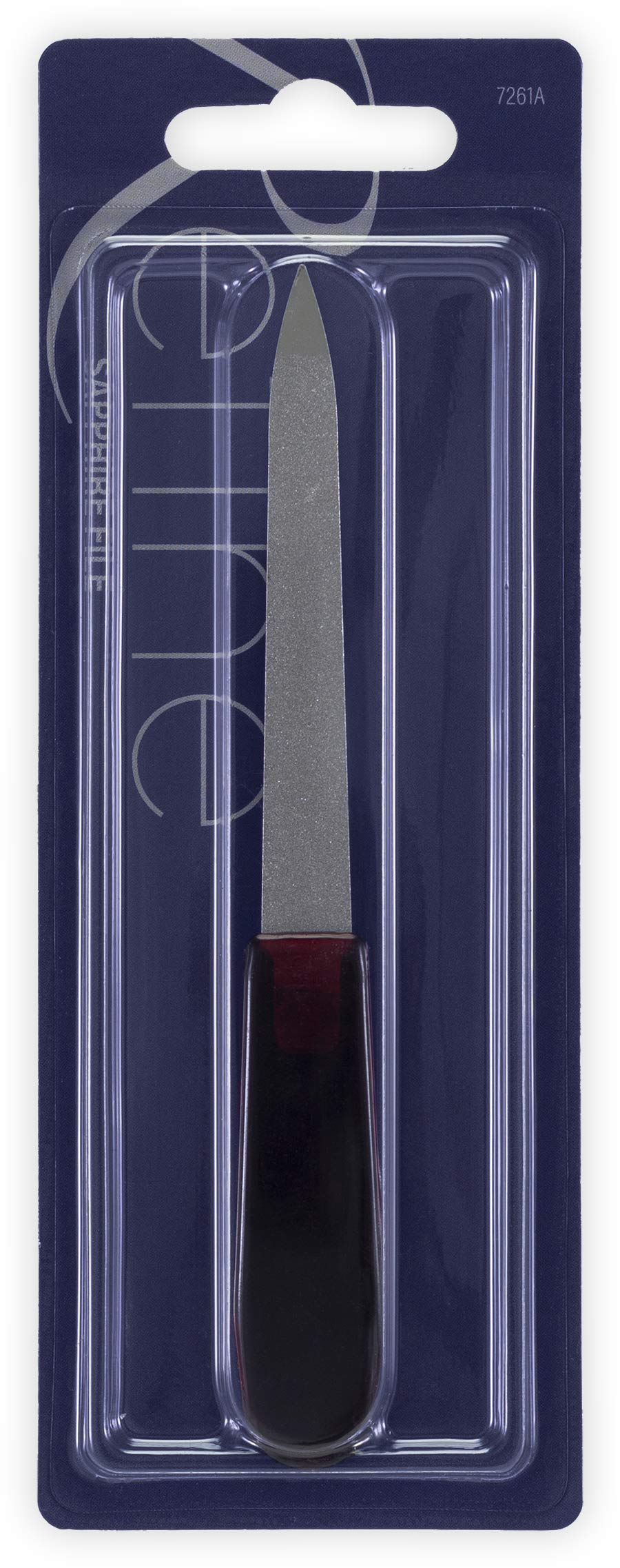 REFINE Sapphire File, Metal Nail File for Manicure Pedicure, 3 Count