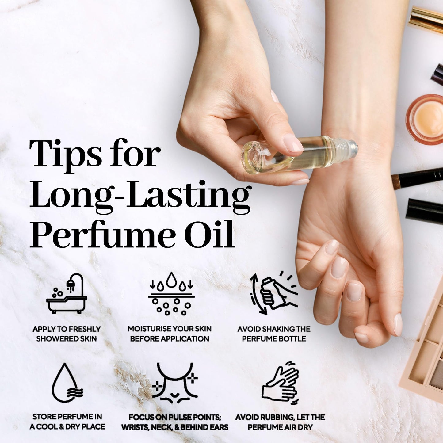 Men Premium Quality Fragrance Body Oil Roll On - similar to Creed Aventus