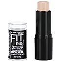 Maybelline Fit Me Shine-Free + Balance Foundation Stick, Multi-Use Face Makeup and Contour Stick For Natural, Matte Coverage, Porcelain, 1 Count