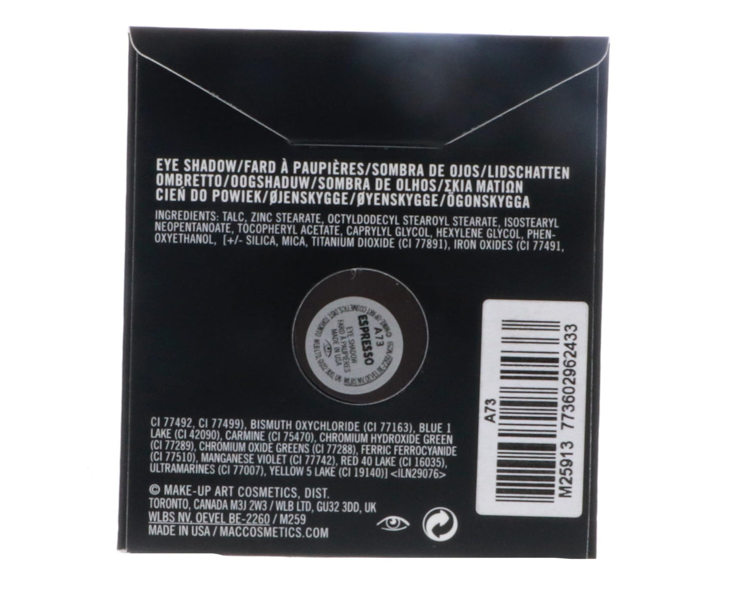 Mac Pro Palette Refill Pan Eyeshadow - Espresso