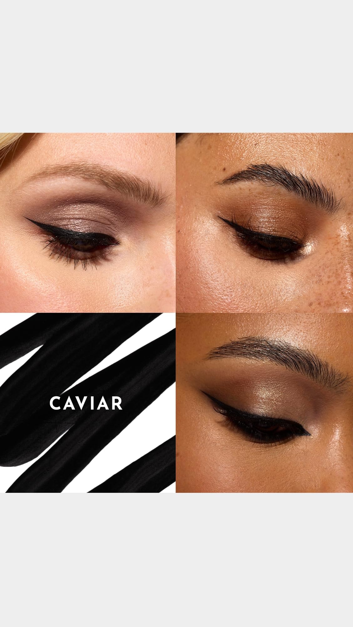 Lawless Women's Easy Eyes Ultra Precise Liquid Liner, Caviar, Black, 0.011 Fl Oz