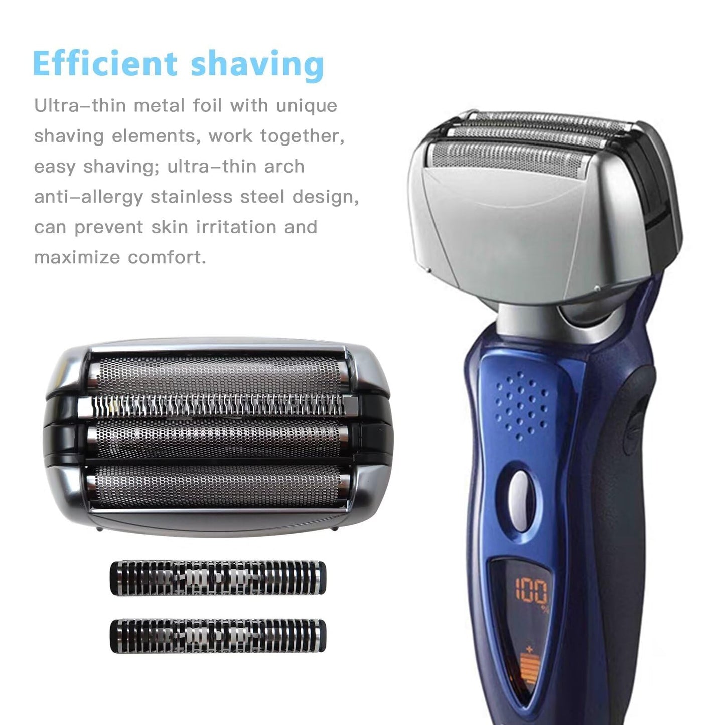 a-rc4 Shaver Foil &Inner Blade (Cutters) ES8243AA WES9020PC ES8243(A), ES8249, ES8343A, ES8349S, ES8249K Replacement for Panasonic a-rc4 shavers Beauty and Personal Care GruDawu