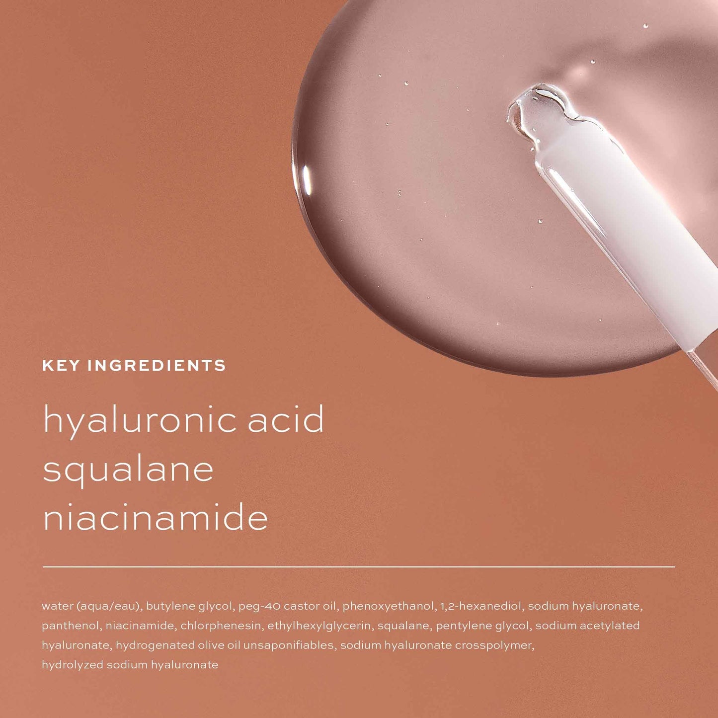 ITK Hyaluronic Acid Serum with Niacinamide & Squalane - Hydration & Plumping Anti-Aging Serum For Face - Deep Moisture Hydrating Face Serum