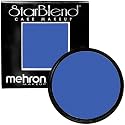Mehron Makeup StarBlend Cake Makeup | Wet/Dry Pressed Powder | Powder Foundation | Blue Face Paint & Body Paint 2 oz (56g)