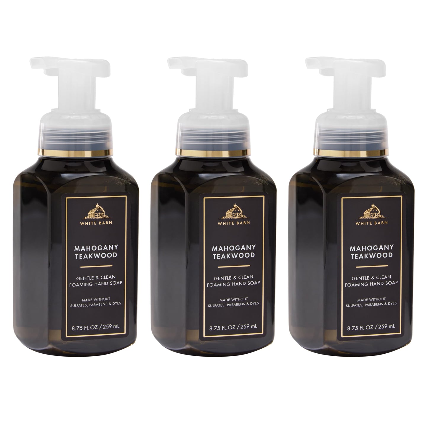 Bath & Body Works Mahogany Teakwood Gentle & Clean Foaming Hand Soap - Germ-Cleansing Hand Soap with Gentle Cleansing & Conditioning Formula Beauty and Personal Care Bath & Body Works Default Title