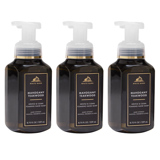 Bath & Body Works Mahogany Teakwood Gentle & Clean Foaming Hand Soap - Germ-Cleansing Hand Soap with Gentle Cleansing & Conditioning Formula Beauty and Personal Care Bath & Body Works Default Title