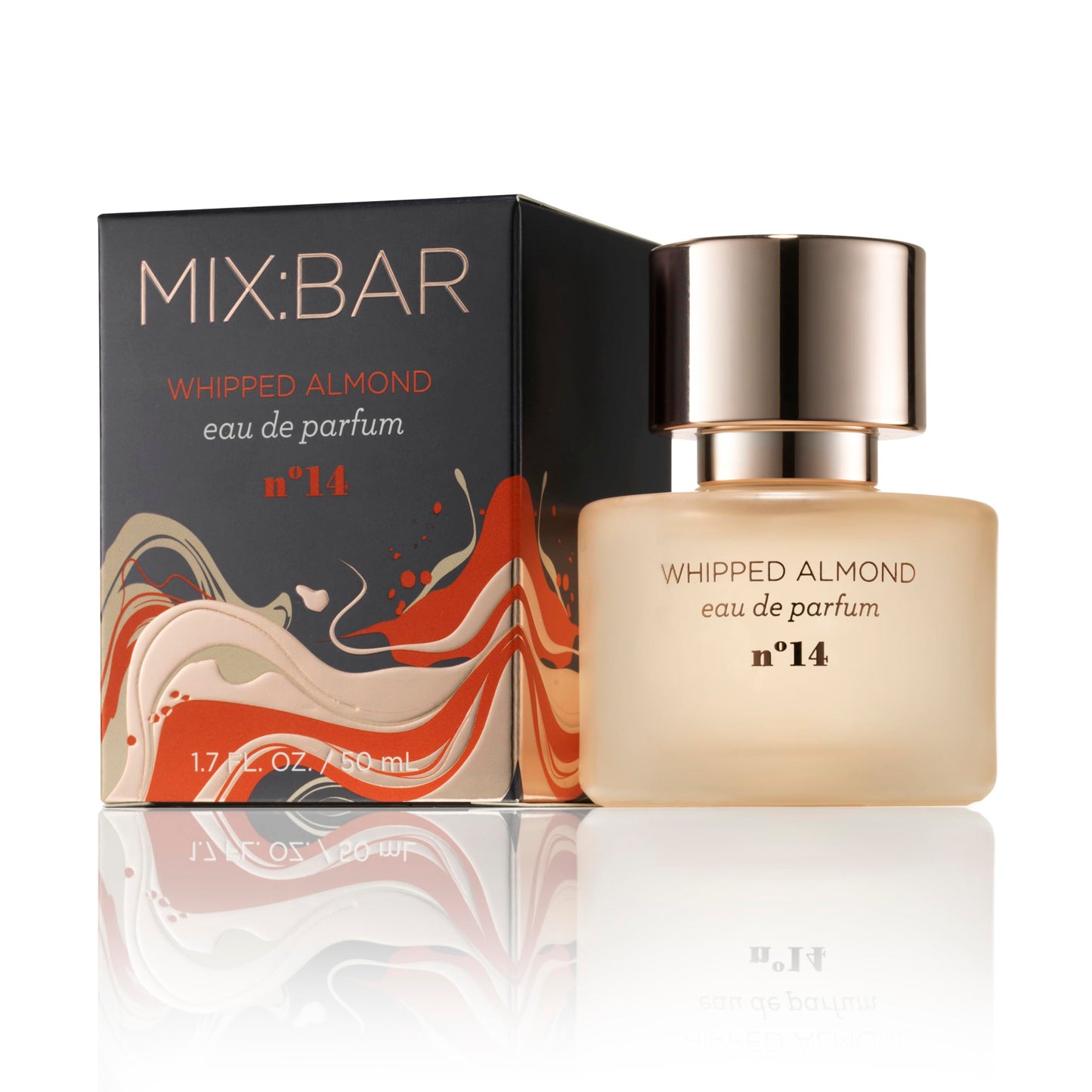 MIX:BAR Perfume for Women - Whipped Almond Fragrance - Eau de Parfum Spray - Notes of Sandalwood, Almond, Hibiscus, Iris, Sweet Milk, 1.7oz