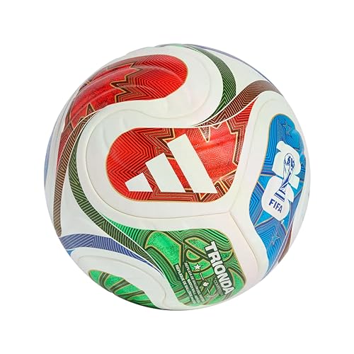 Adidas World Cup 2026 Competition Ball - Inspired by la Ola Wave Design, Seamless Surface for Precision and Stability, FIFA Quality Pro (5)