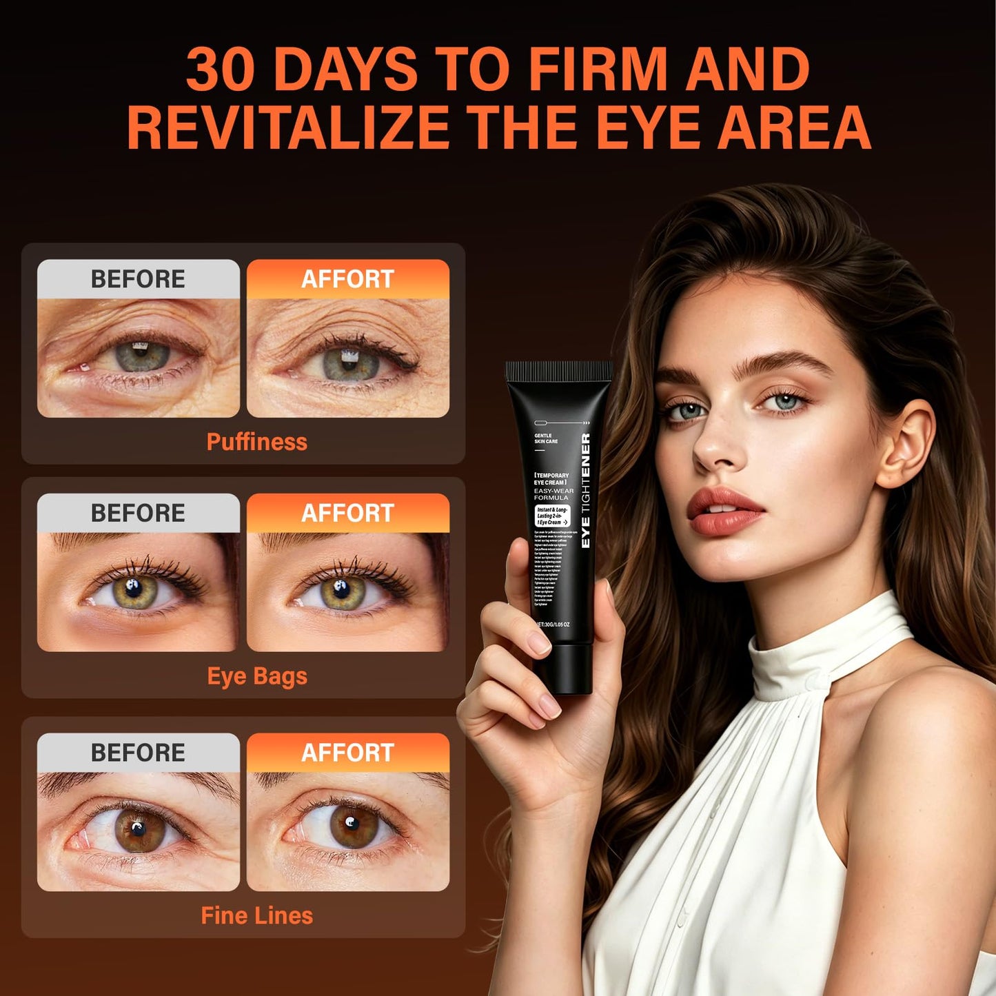 Skihars Instant Eye & Face Tightener Cream for Under Eye Bags & Puffiness Beauty and Personal Care Skihars