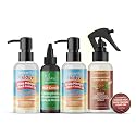 Locsanity Natural & Organic Kids Locs Sample Travel Kit, Gentle 2-in-1 Shampoo and Conditioner, Deep Moisturizing Conditioner, Healthy Hair Growth