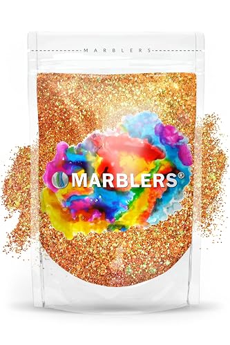 MARBLERS Holographic Glitter [Holo Juicy Pop] 3oz (85g) | Fine | Non-Toxic, Vegan, Cruelty-Free | Face, Body, Eyeshadow, Hair, Festival, Party Makeup