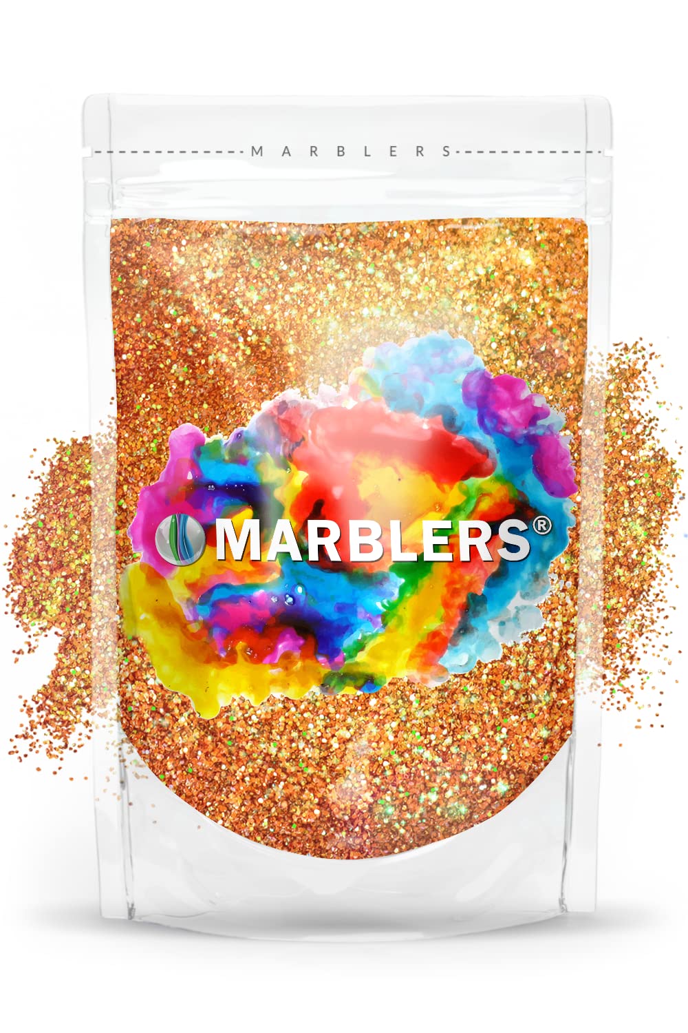 MARBLERS Holographic Glitter [Holo Juicy Pop] 3oz (85g) | Fine | Non-Toxic, Vegan, Cruelty-Free | Face, Body, Eyeshadow, Hair, Festival, Party Makeup