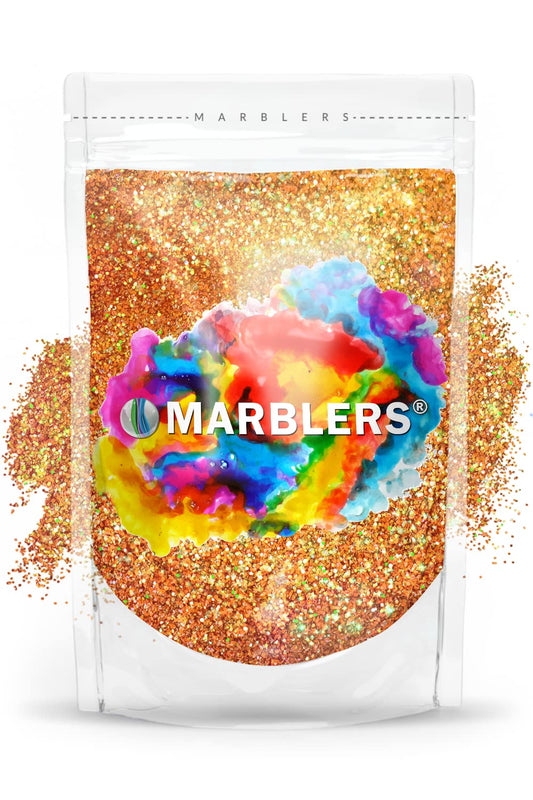 MARBLERS Holographic Glitter [Holo Juicy Pop] 3oz (85g) | Fine | Non-Toxic, Vegan, Cruelty-Free | Face, Body, Eyeshadow, Hair, Festival, Party Makeup