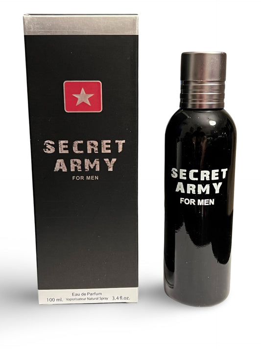 Secret Plus SECRET ARMY FOR MEN Eau de Parfum - 3.4 Fl Oz