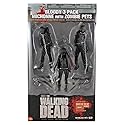 McFarlane Toys The Walking Dead TV Series 3 Bloody Black and White Michonne and Pet Zombie Action Figure, 3-Pack