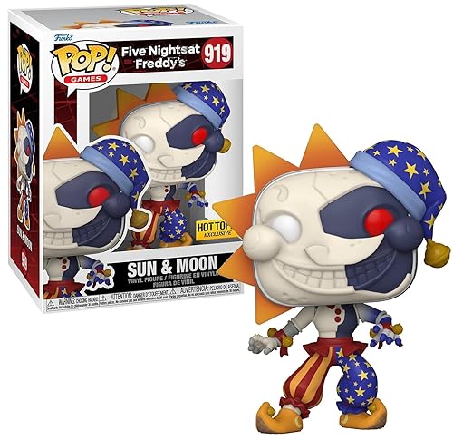 Funko Five Night's at Freddy's Pop! Games Sun & Moon Vinyl Figure Hot Topic Exclusive Multi None