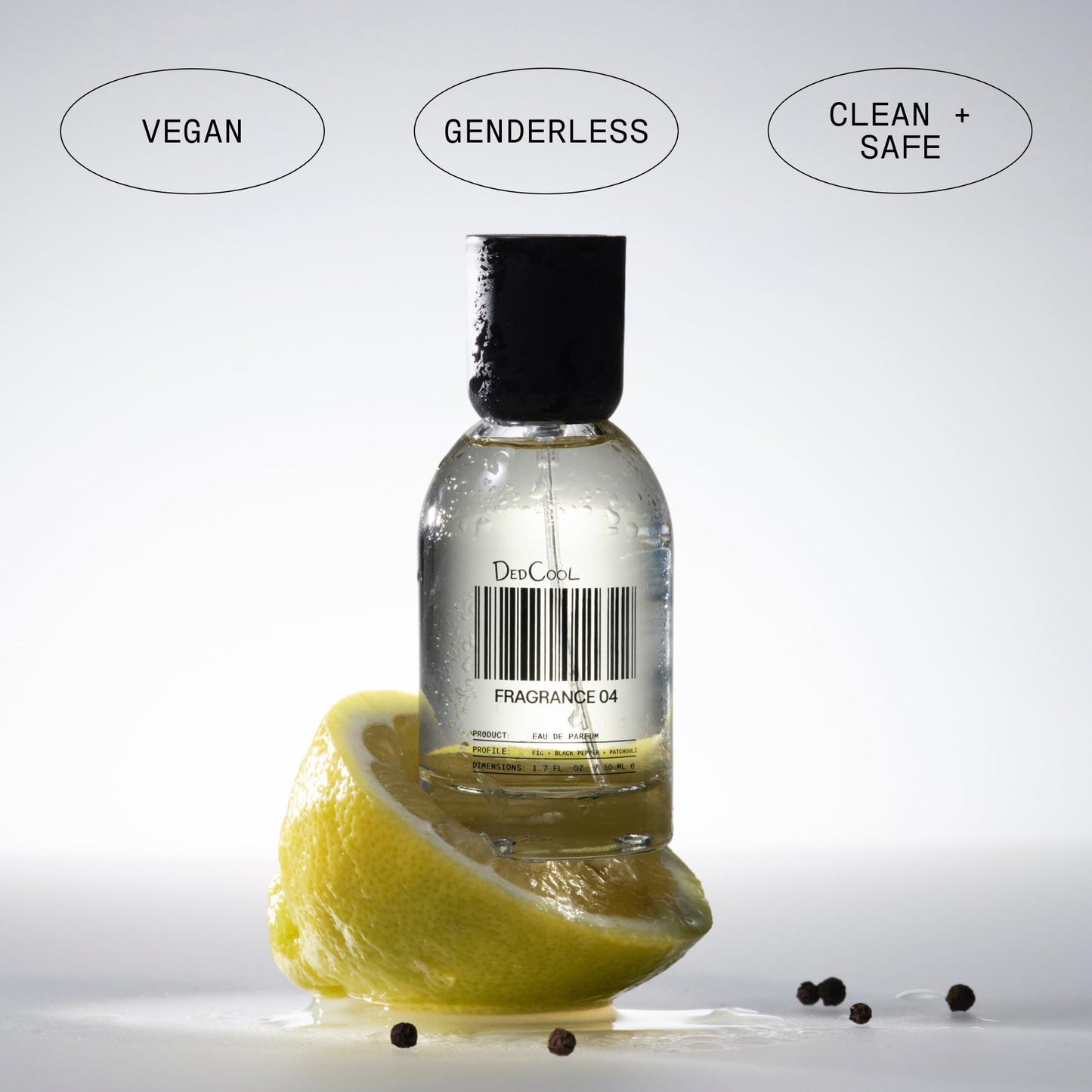 DedCool Eau de Parfum | Fragrance 04 | Fig, Black Pepper & Patchouli | Clean Unisex Fragrance | Non-Toxic, Vegan | Travel Size Perfume, 15 mL Beauty & Personal Care DedCool