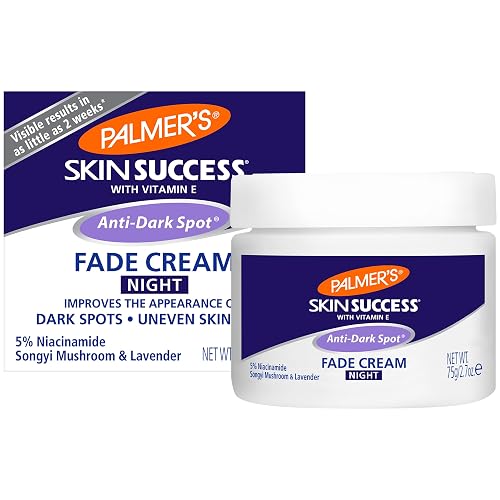 Palmer's Skin Success Anti-Dark Spot Nighttime Fade Cream with Retinol & Niacinamide, Dark Spot Corrector for Face, Night Moisturizer Helps Reduce
