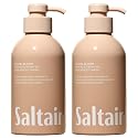 Saltair Body Wash 2-Pack - Santal Bloom - Moisturizing Body Wash with Monoi Oil and Cupuacu Butter - Scented Shower Gel for Women and Men - 2x 17oz