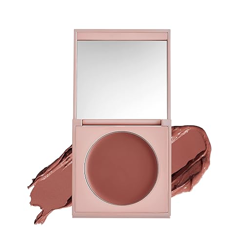 Sigma Beauty Cream Blush - Hydrating Cream Blush for Cheeks and Lips, Lightweight, Buildable Sheen Formula with Nourishing Ingredients (Cor-de-Rosa