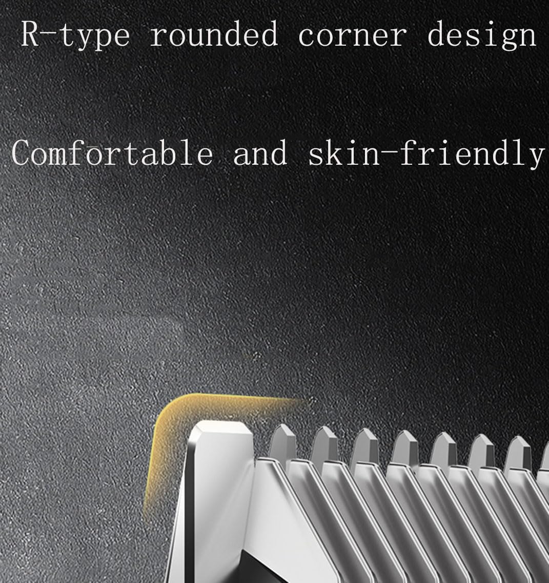 Professional Hair Clippers for Men Cordless Trimmers Kit with LED Display 3 Gears 7 Guide Combs Electric Beard Trimmer for Kid Beards Haircut Grooming Beauty and Personal Care GLESVOWIO