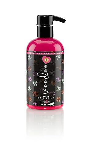 MOEHAIR VOODOO Pink Hair Dye, 8 Oz (Puppy Love), Pastel Pink, Vegan & Cruelty-Free, Semi-Permanent Hair Color, Intermixable, Ammonia, Sulfate