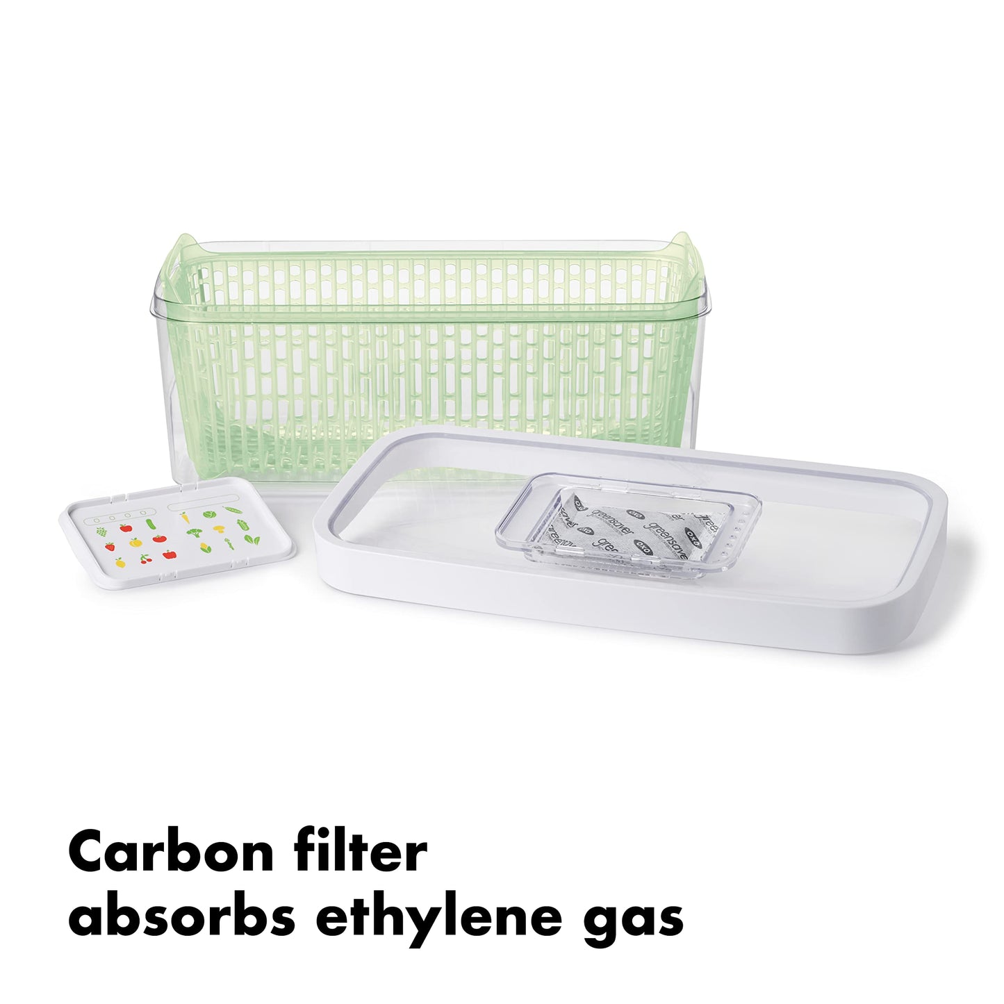 OXO Good Grips GreenSaver Produce Keeper - Large,White