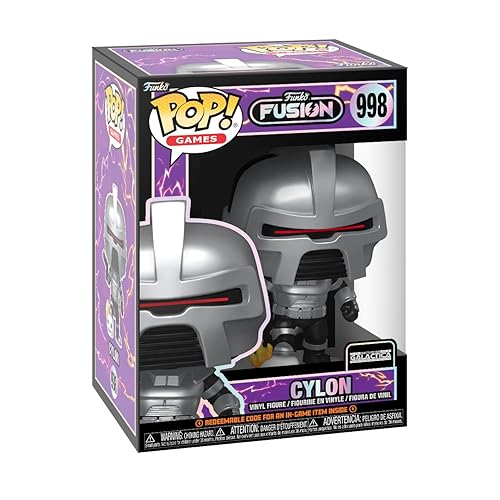 Funko POP Games: Fusion - Cylon - 1/6 Odds for Rare Chase Variant - Battlestar Galactica - Classic - Collectable Vinyl Figure - Gift Idea - Official…