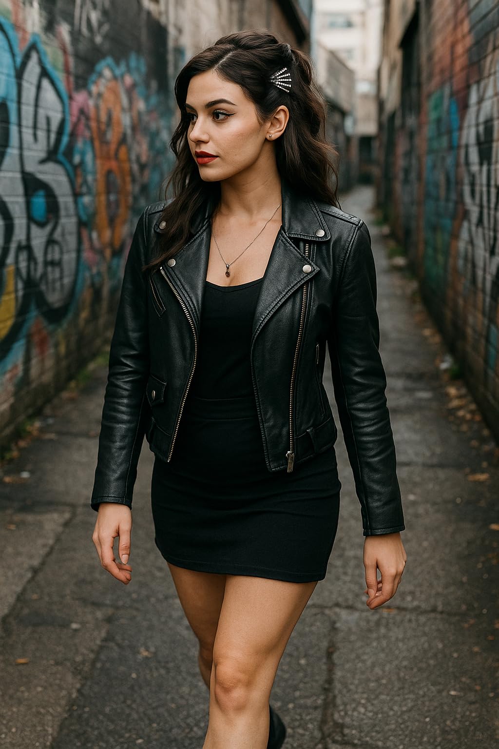 Utavu 2Pcs Skeleton Hand Hair Clips with Bowknot - Cute Skull Claw Hairpins for Girls, Party Cosplay