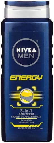 Nivea For Men Energy 3-in-1 Body Wash - 16.90 oz