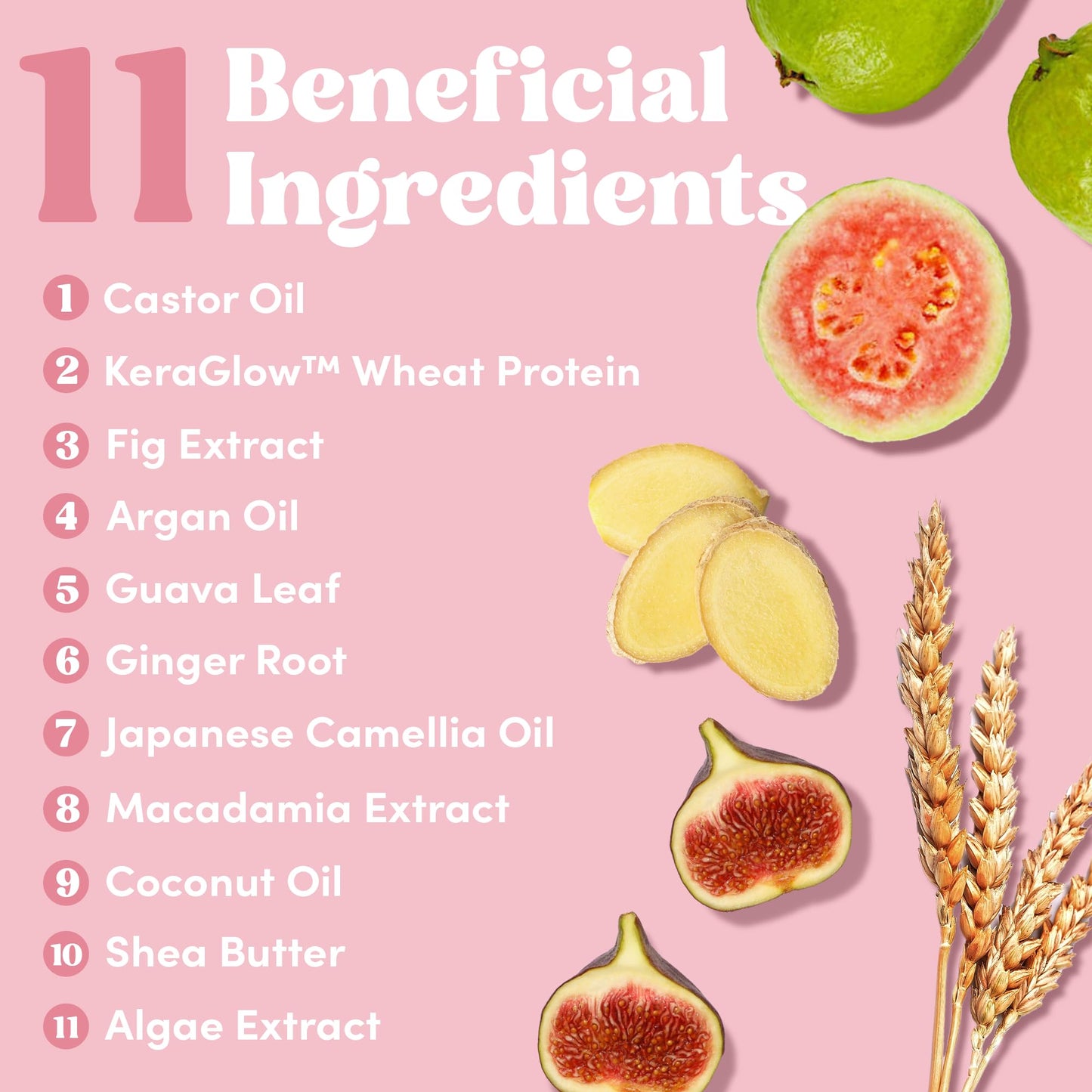 Glimmr 10-Minute Hair Mask for Damaged Hair - Deep Conditioner with Bonding Protein, Castor Oil & Superfood Extracts - Restores Shine, Reduces