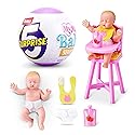 5 Surprise My Mini Baby Series 2 by ZURU, Collectible Mystery Capsule, Toy for Girls, Realistic Miniature Baby, Playset and Accessories (Single…