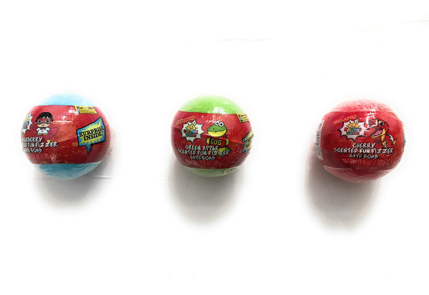 Ryans Worlds Bath Fizzers 3 Pack