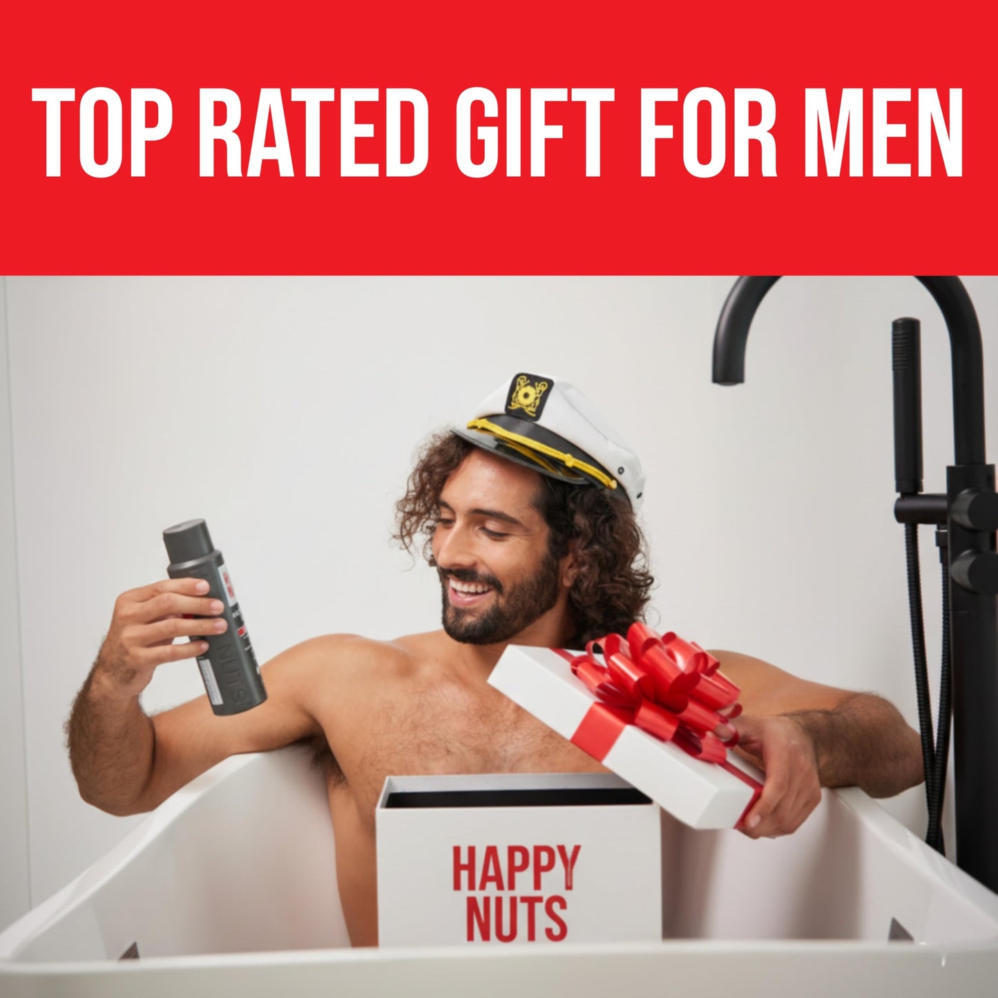 HAPPY NUTS Comfort Powder Deodorant For Men: Anti-Chafing, Sweat and Odor Control, Aluminum-Free, Ultimate Travel Essential for Men's Private Parts 4 Beauty and Personal Care HAPPY NUTS
