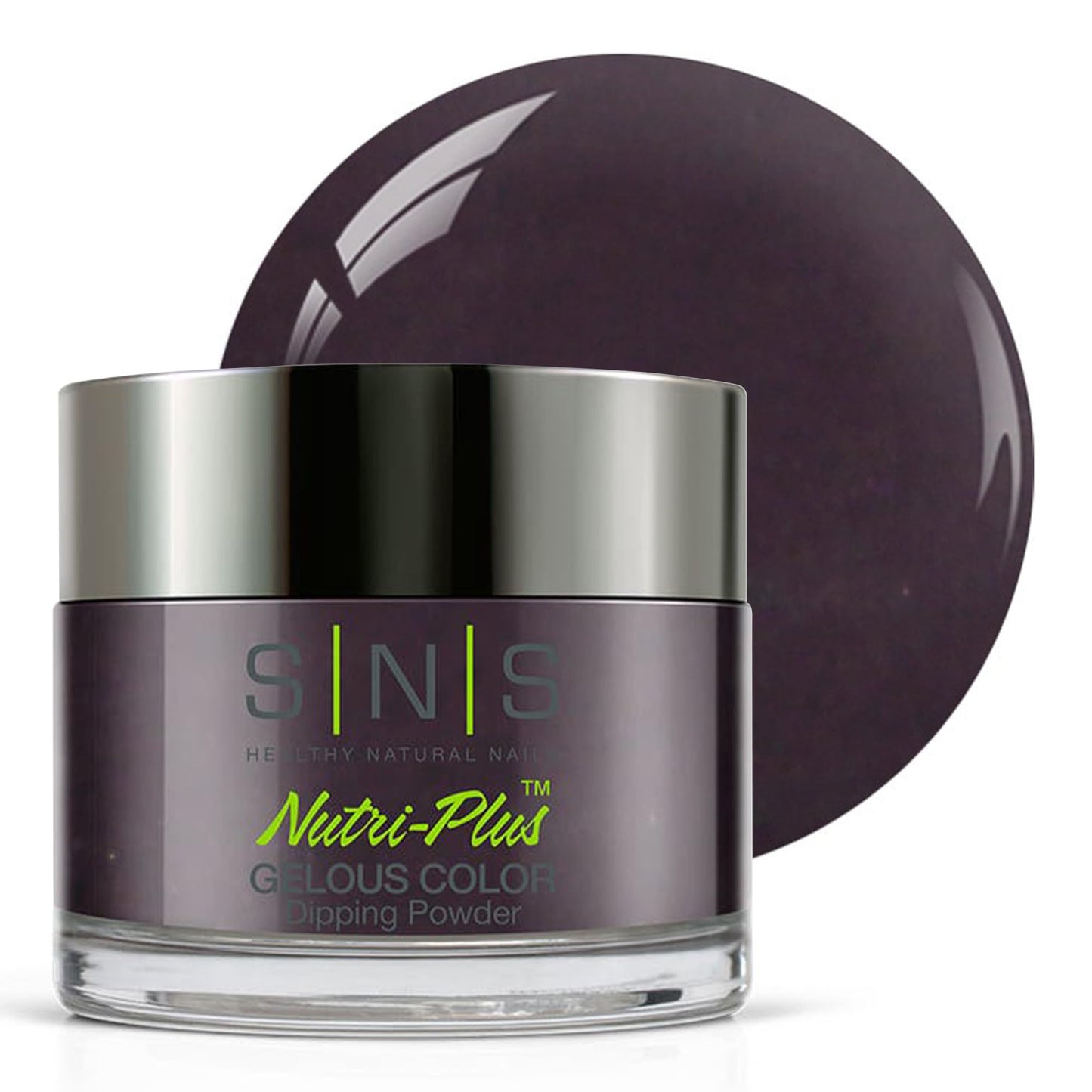SNS Nail Dip Powder, Gelous Color Dipping Powder - Armed To The Nails (Purple/Brown, Shimmer) - Long-Lasting Dip Nail Color Lasts 14 Days - Low-Odor Beauty & Personal Care SNS Healthy Natural Nails