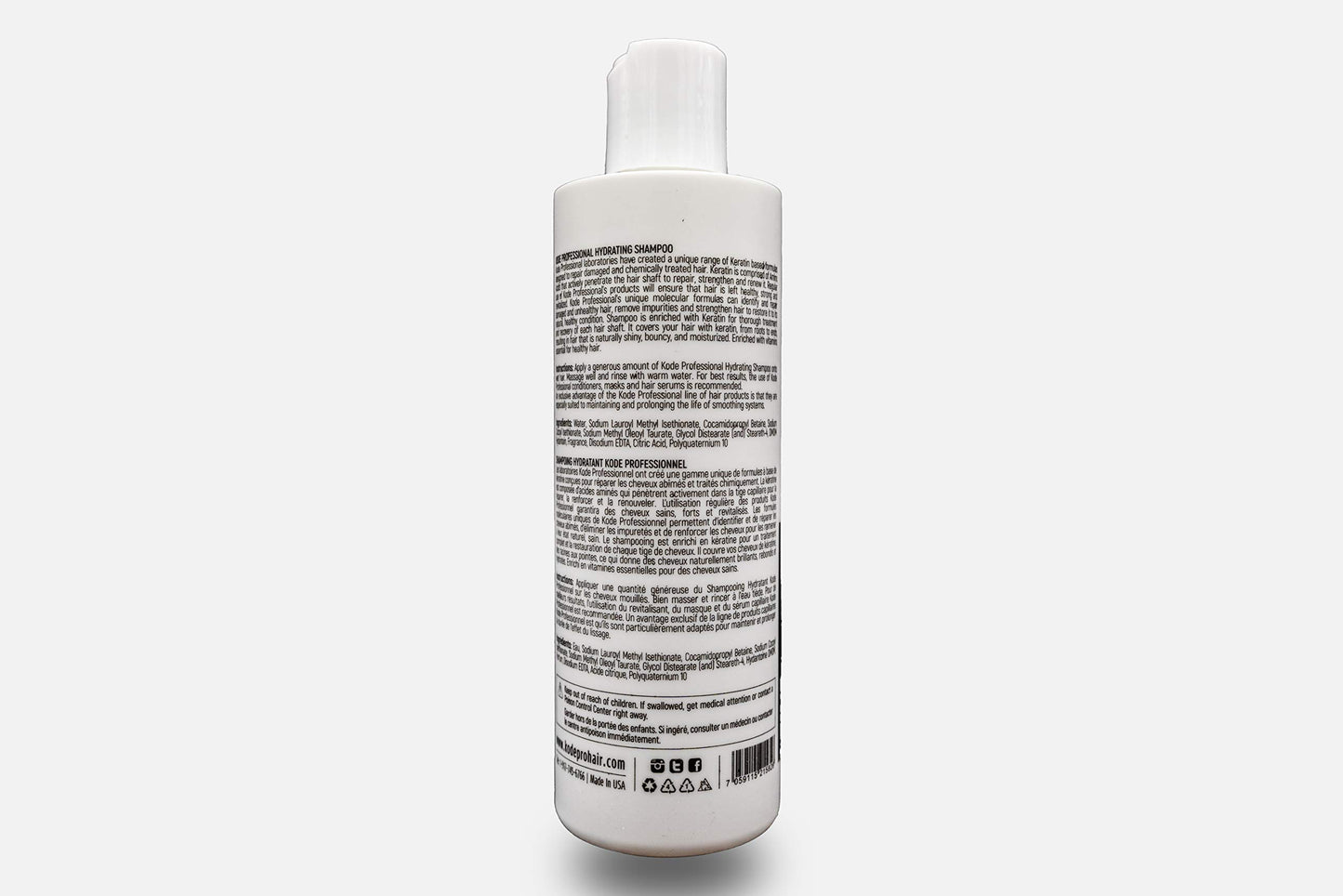 3pc Hydrating Serum Bundle: Kode Professional Hydrating Shampoo, Hydrating Conditioner and 50ml Brilliant Serum (16oz Serum)