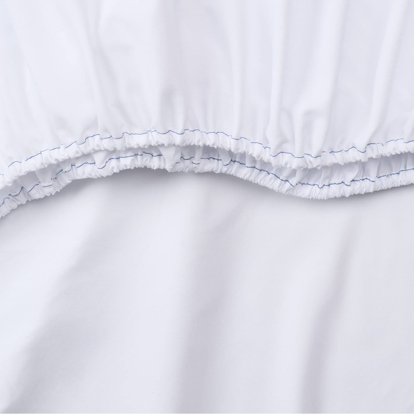 Arkwright Bulk Queen Fitted Bed Sheets - Pack of 6, 100% Cotton Sateen Bottom Sheet only with 12" Deep Pocket, Extra Soft Bedding Essentials for