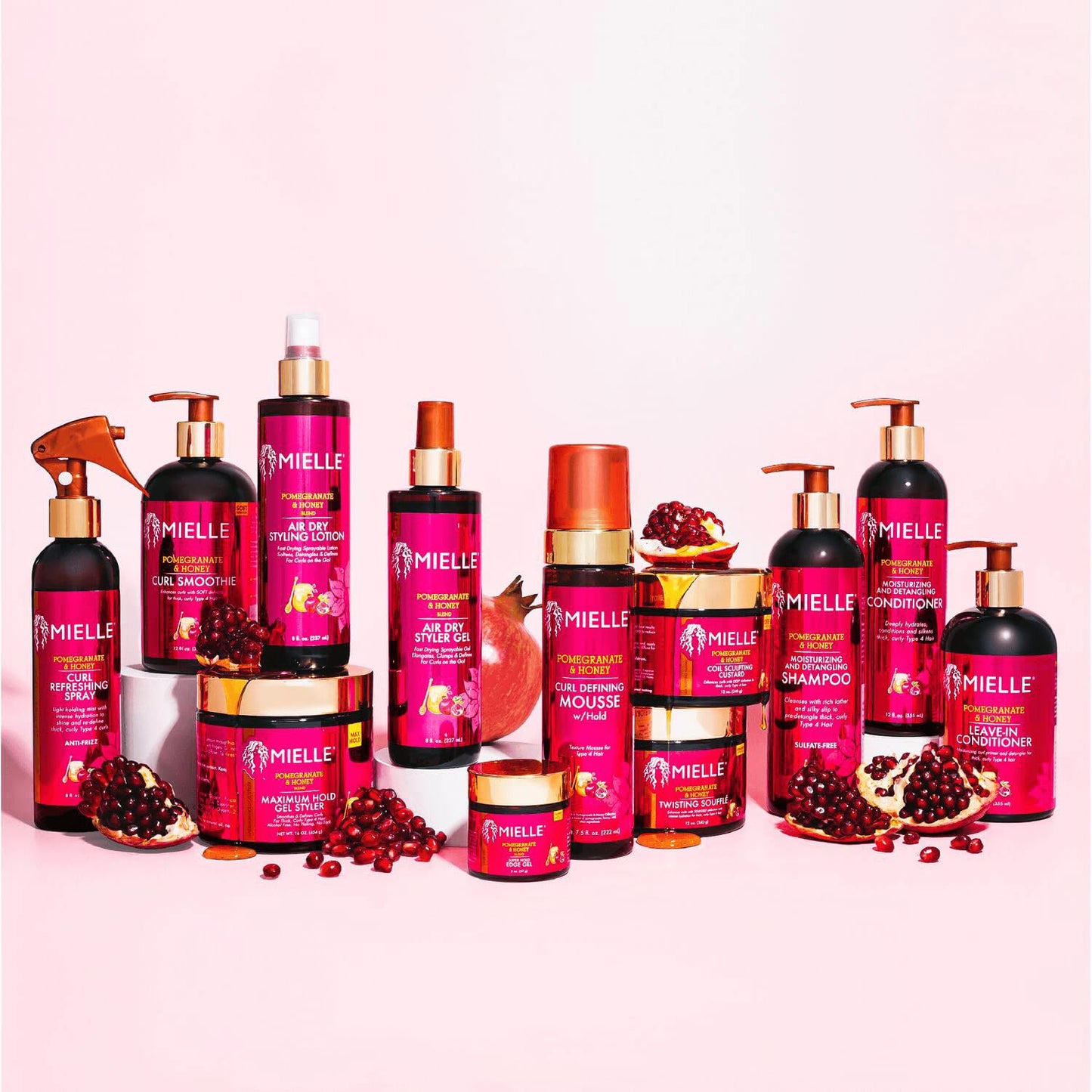 Mielle Pomegranate & Honey Air Dry Styler Lotion 8 Oz (Pack of 1)