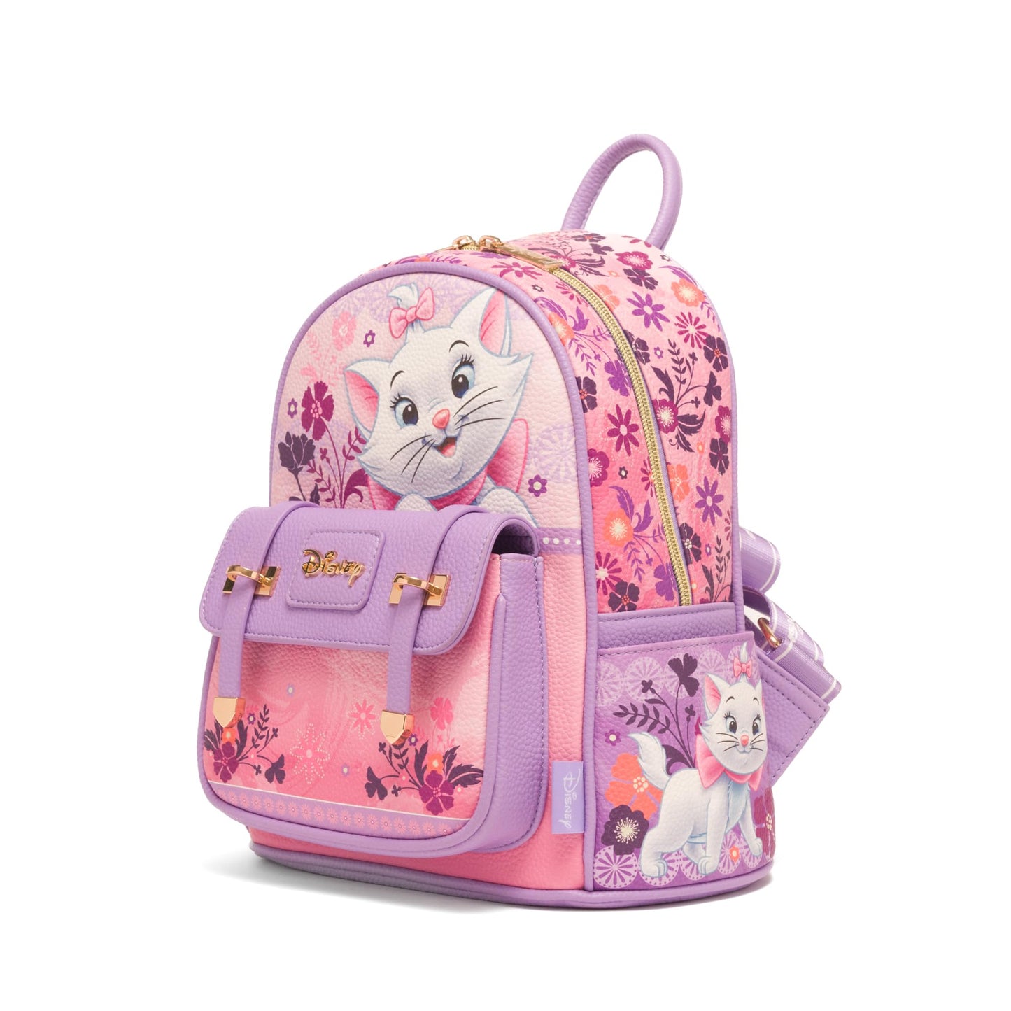 Wondapop Disney Aristocats Marie 11" Vegan Leather Fashion Mini Backpack