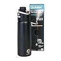 Extreme MIST - GoMist Misting & Drinking Bottle - Personal Mister - Cooling Water Bottle w/Easy-Drink Spout - Stainless-Steel Double Wall Insulated…