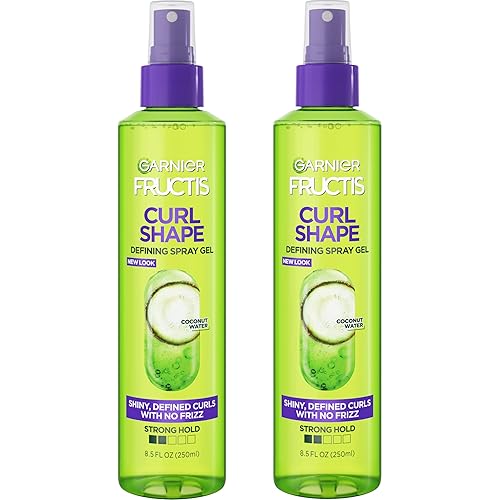 Garnier Hair Care Fructis Style Shape Curl Defining Spray Gel, 17 Ounce (Pack of 2)